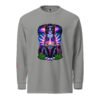 As Above Long-Sleeve — Sleeve Print grey front