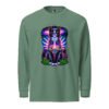As Above Long-Sleeve — Sleeve Print green front