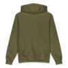 Rooted Lotus Heavyweight Hoodie army front