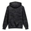 Mushroom Meditation Heavyweight Hoodie black camo back