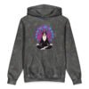 Mushroom Meditation Heavyweight Hoodie camo front