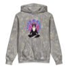 Mushroom Meditation Heavyweight Hoodie camo front