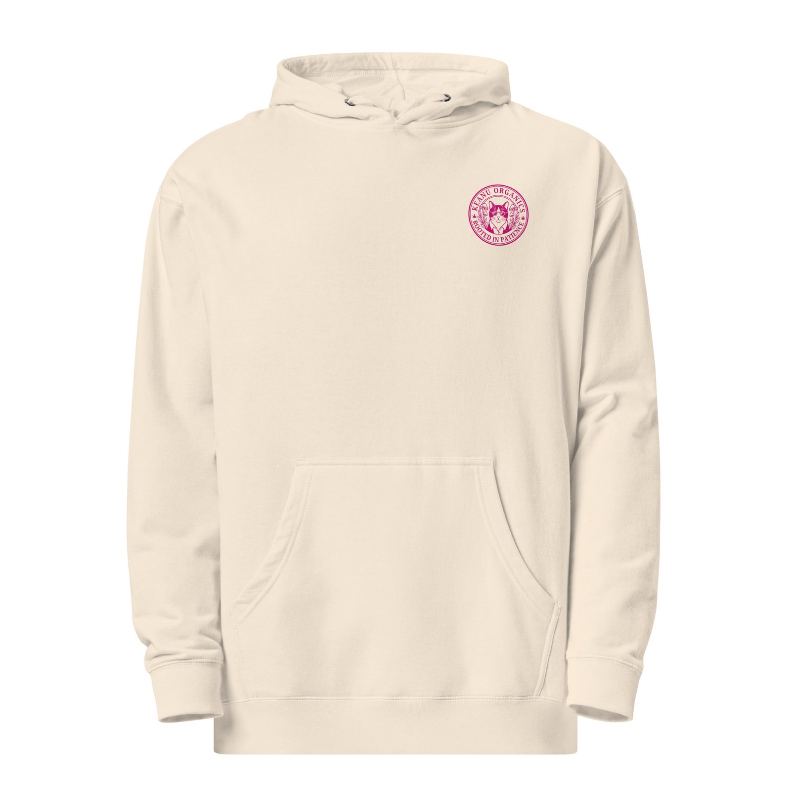 Puddy's Odyssey Midweight Hoodie bone front