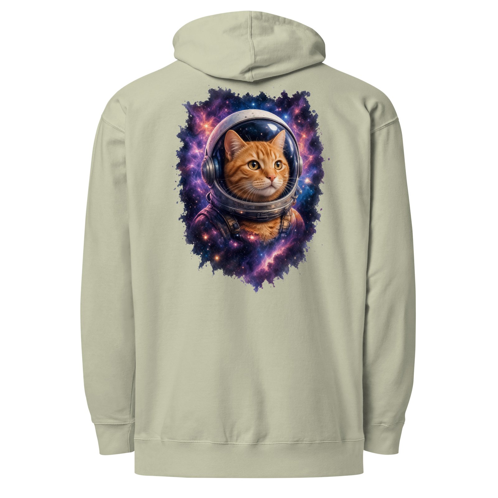 Puddy's Odyssey Midweight Hoodie sage back
