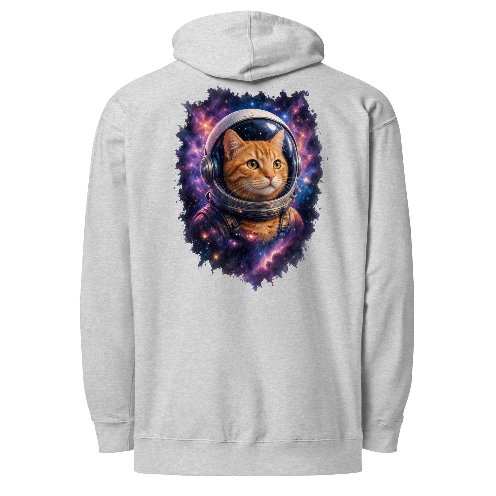 Puddy's Odyssey Midweight Hoodie heather back