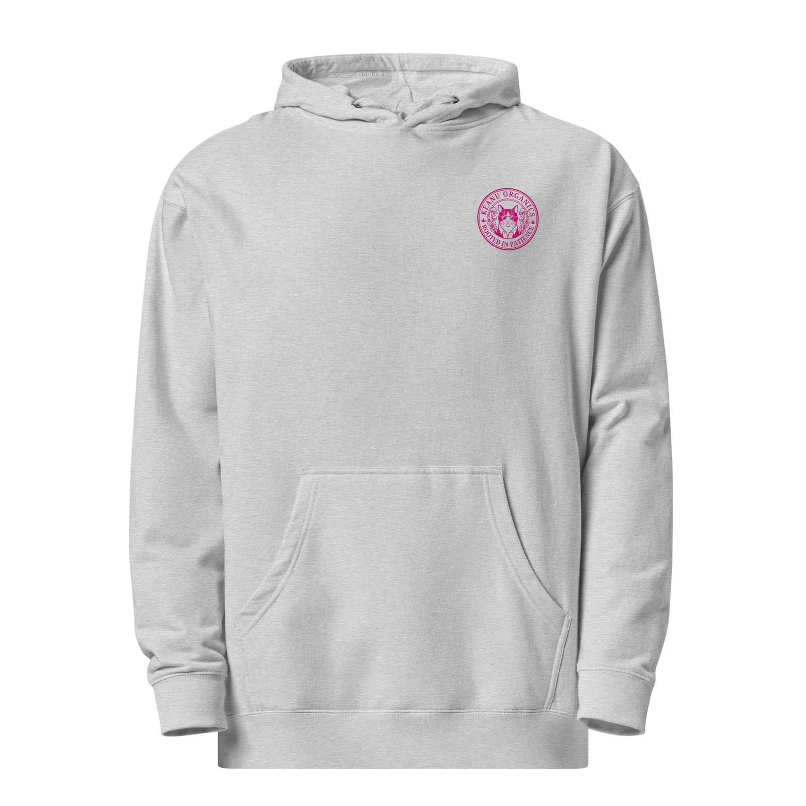 Puddy's Odyssey Midweight Hoodie heather front