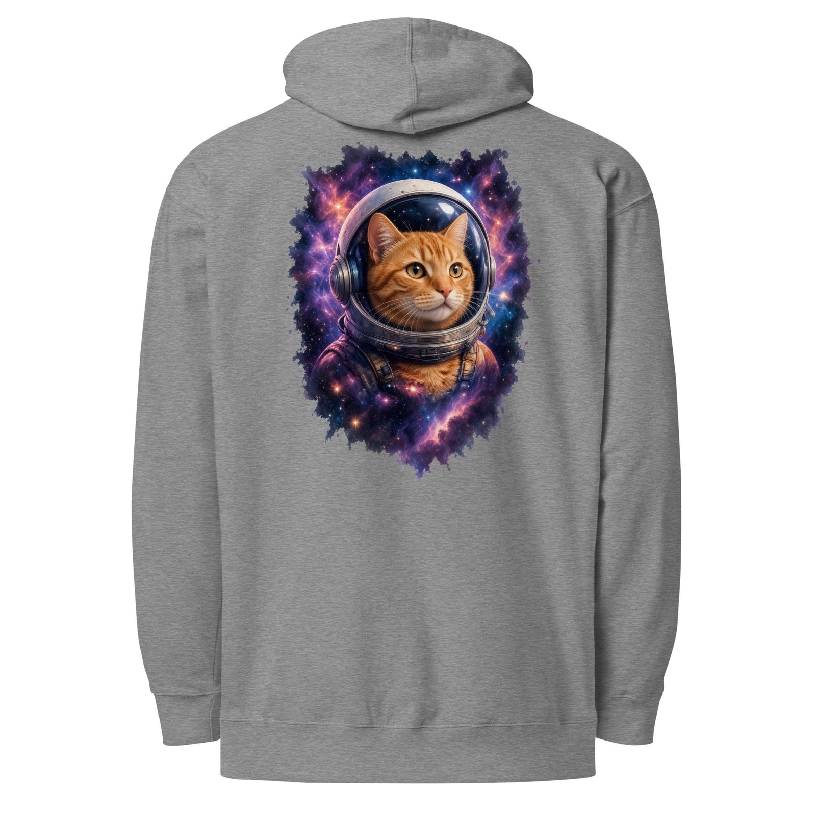 Puddy's Odyssey Midweight Hoodie gunmetal heather back