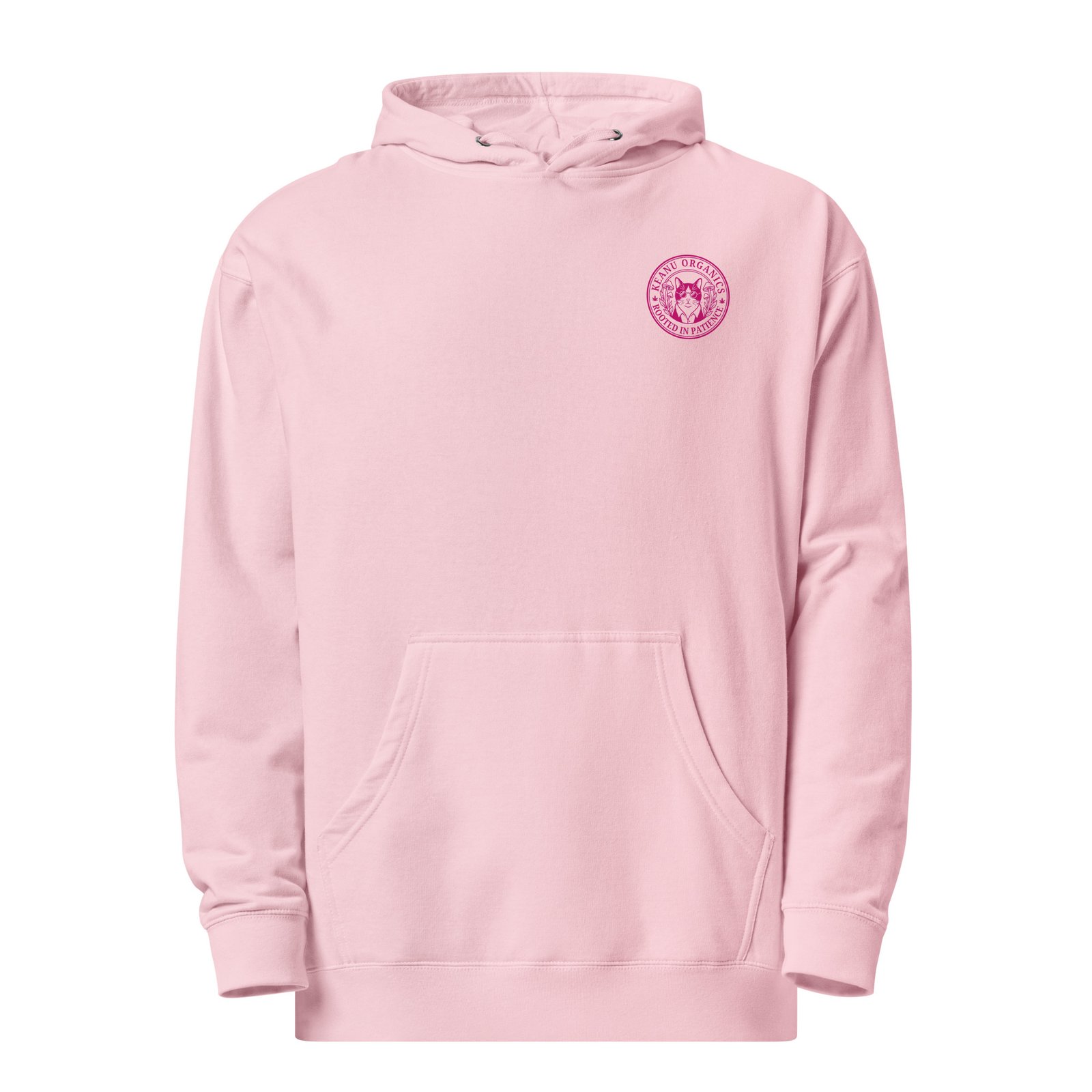 Puddy's Odyssey Midweight Hoodie pink front