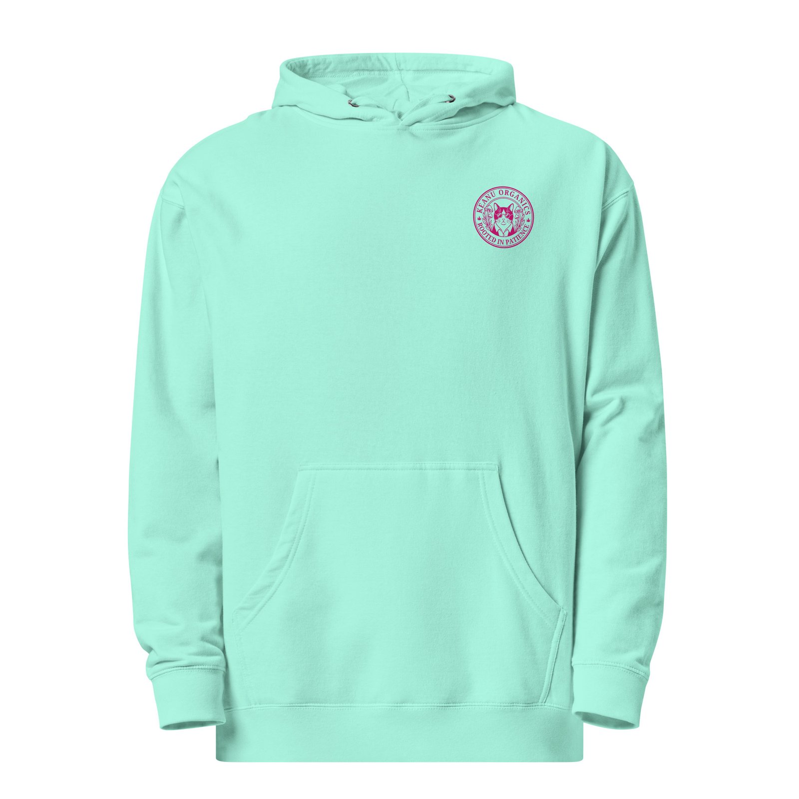 Puddy's Odyssey Midweight Hoodie mint front