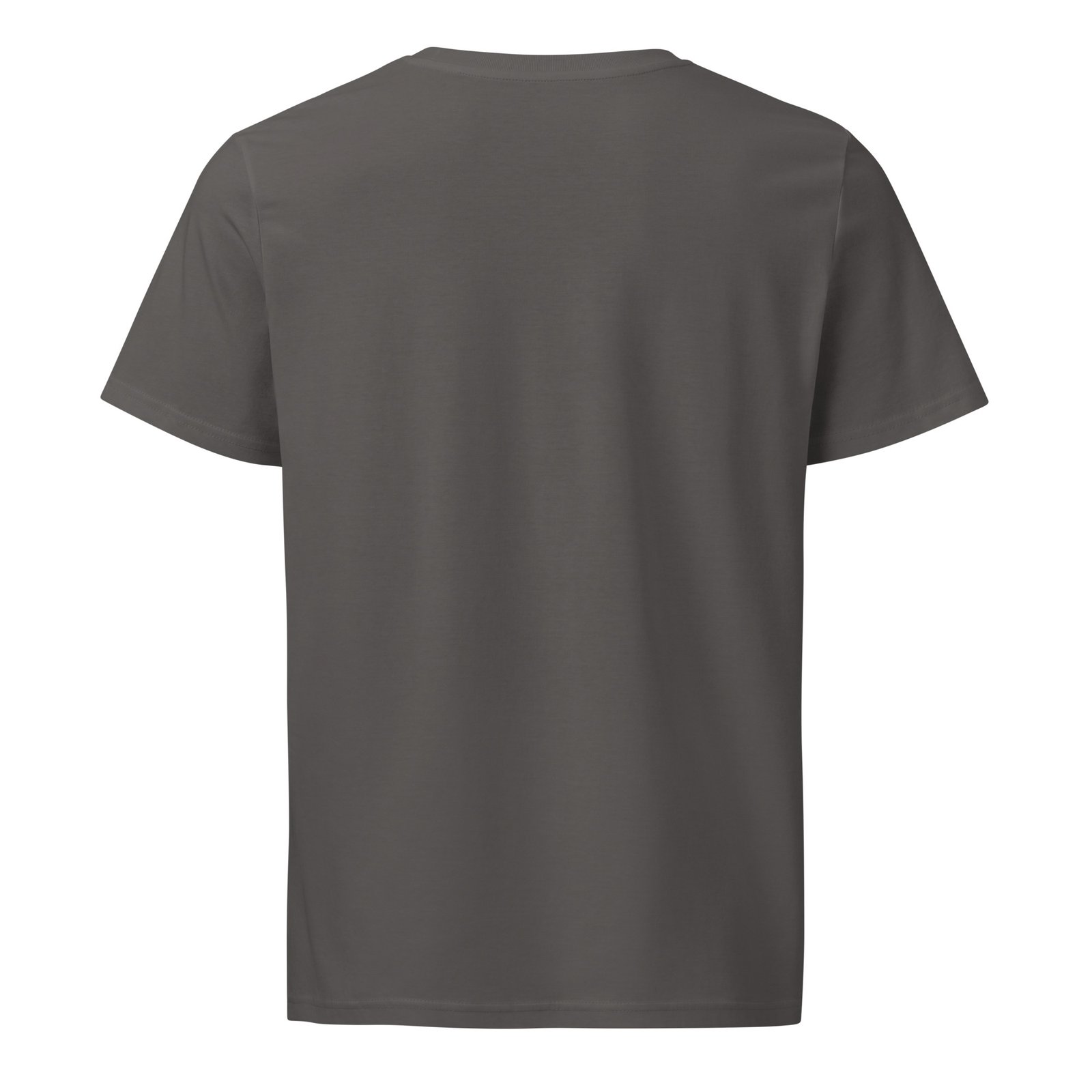Puddy Tat Mid-Light Tee — anthracite back | Keanu Organics