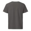 B Like Water Mid-Light Tee — anthracite back | Keanu Organics