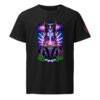 As Above Organic Mid Tee black front
