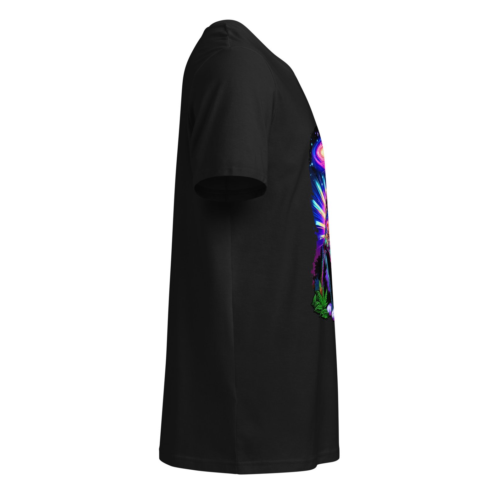 As Above Organic Mid Tee black right