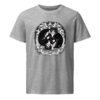 Midnight Curl Mid-Light Tee — heather grey front | Keanu Organics