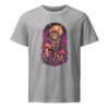 Forest Guardian unisex organic mid-light t-shirt front heather grey