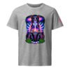 As Above Organic Mid Tee heather grey front