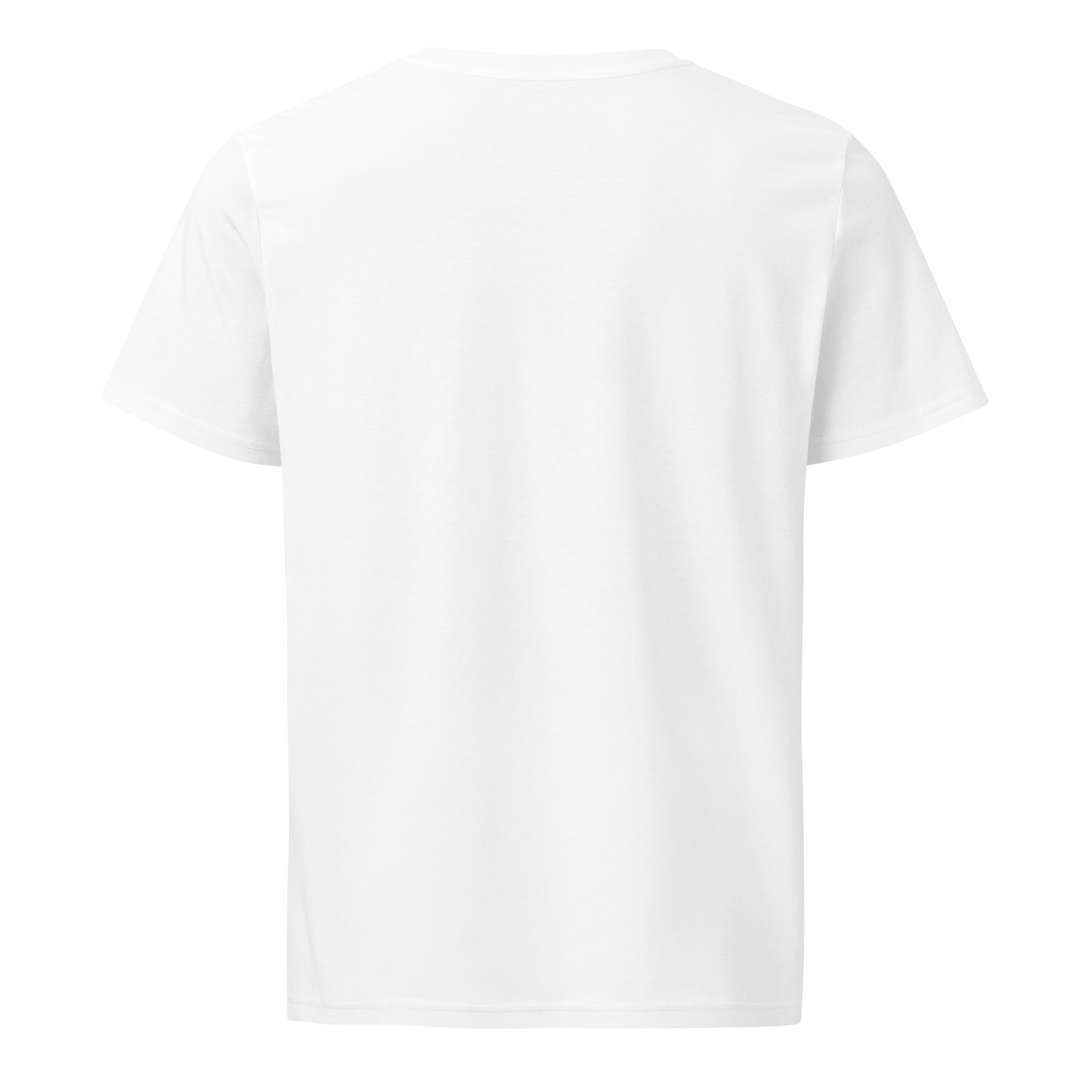Puddy Tat Mid-Light Tee — white back | Keanu Organics