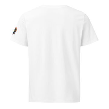 Prism Organic Mid Tee white back