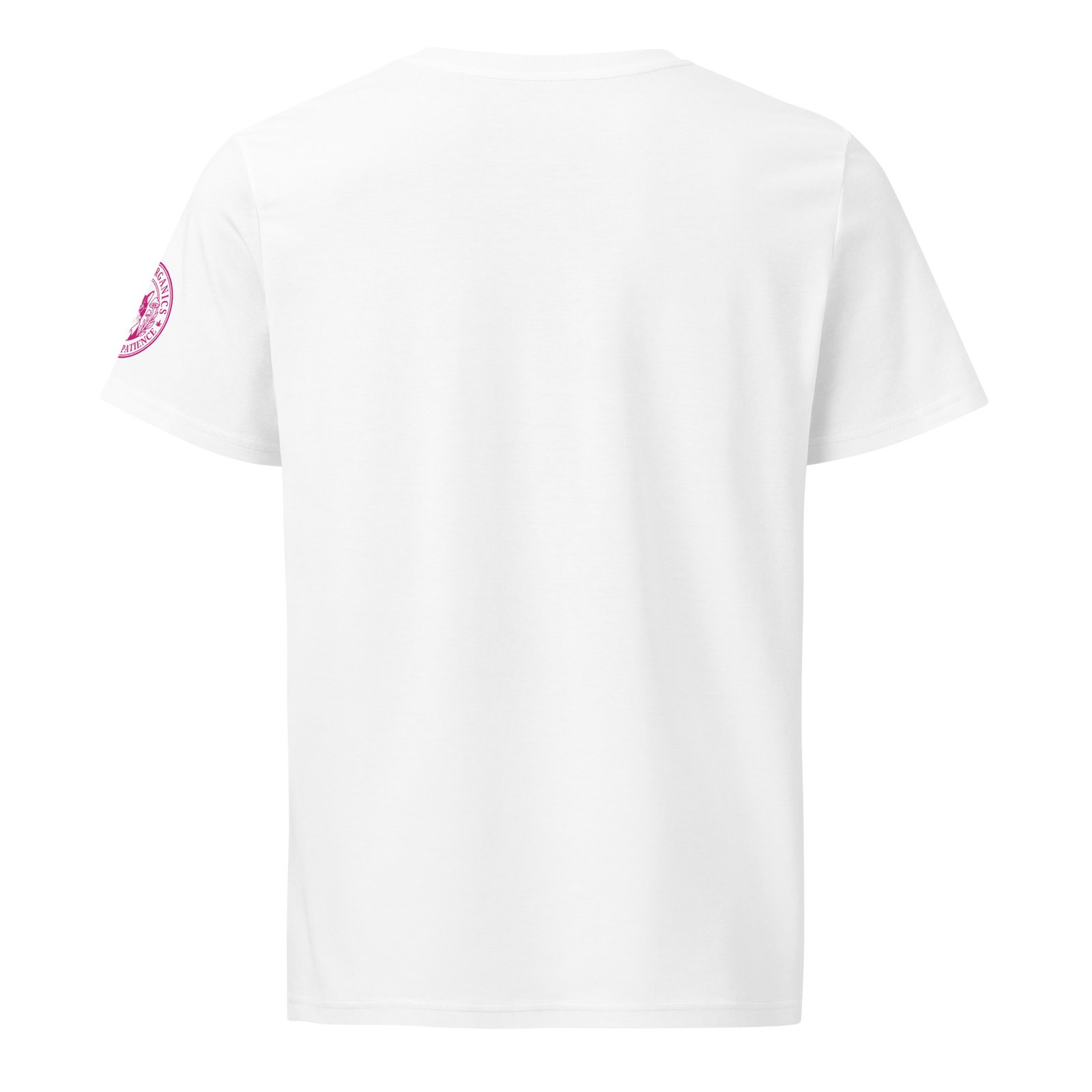 As Above Organic Mid Tee white back