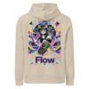 Flow State unisex organic mid-weight hoodie back desert dust