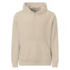 Flow State unisex organic mid-weight hoodie front desert dust