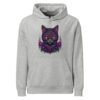 Mycelial Mind Midweight Hoodie heather grey front