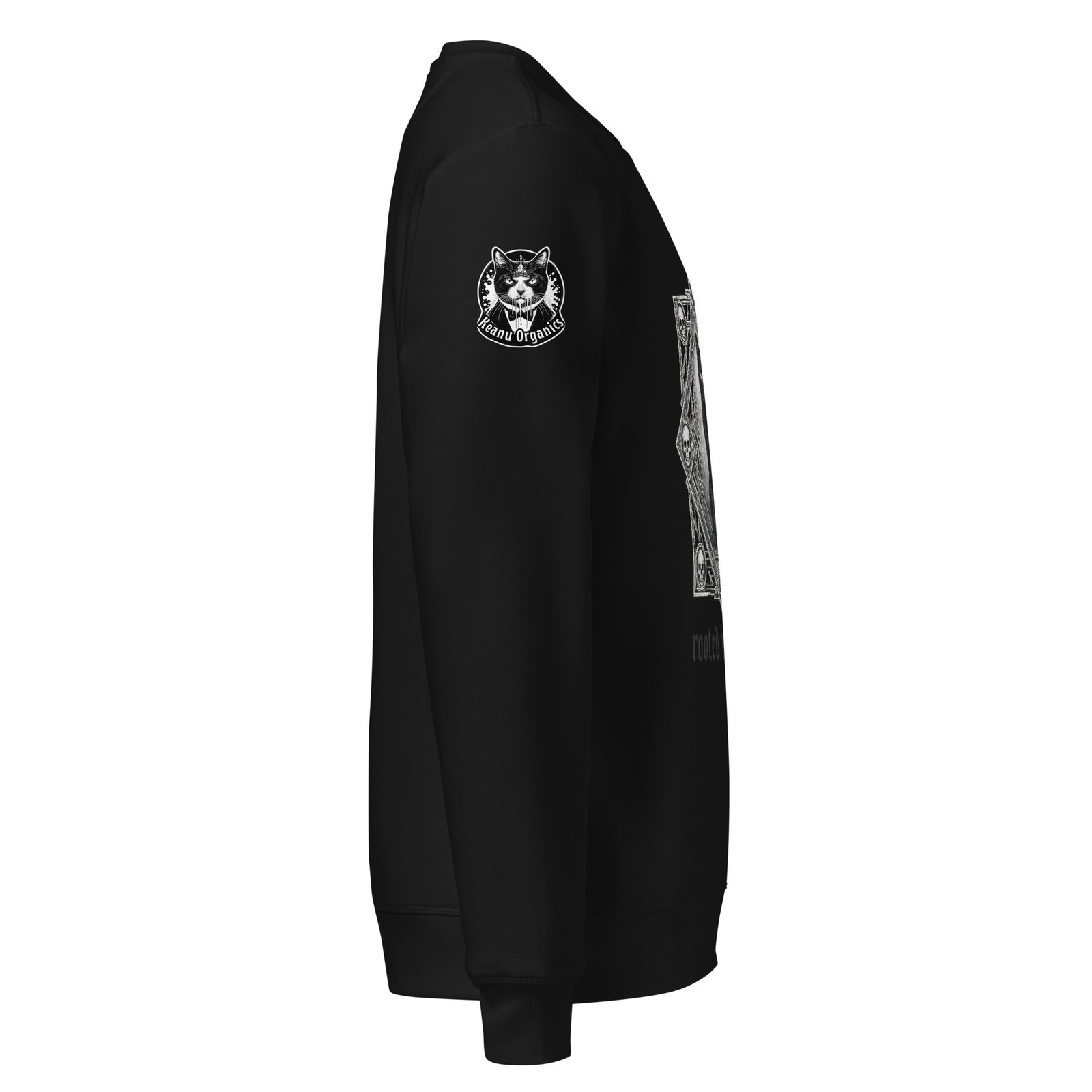 Patience & Poison Sweatshirt black right