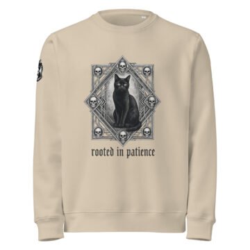 Patience & Poison Sweatshirt desert dust front