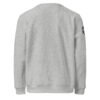 Patience & Poison Sweatshirt heather grey back
