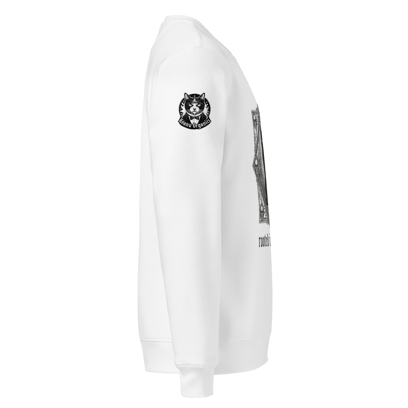 Patience & Poison Sweatshirt white right
