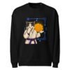 Keanu's Breathwork Oversized Sweatshirt black front