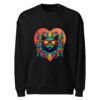 Prism Oversized Sweatshirt black front