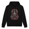 Mahavatar Keanu Blessing unisex organic side pocket hoodie front black