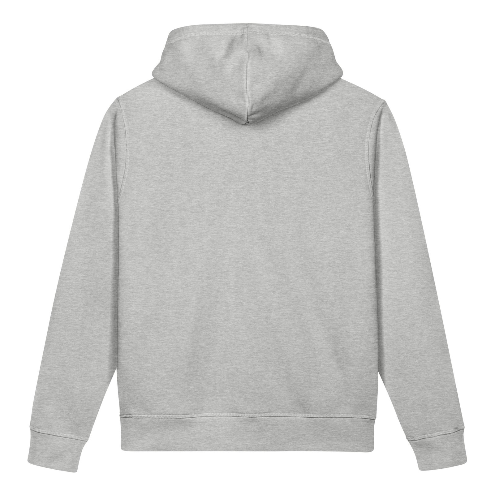 Mahavatar Keanu Blessing unisex organic side pocket hoodie back heather grey