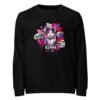 Neon Heartbreak Sweatshirt black front