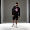 Neon Heartbreak Sweatshirt black front