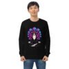 Mushroom Meditation Sweatshirt black front