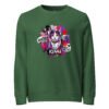 Neon Heartbreak Sweatshirt green front