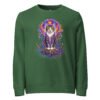 Prismatic Awakening Sweatshirt green front