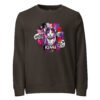 Neon Heartbreak Sweatshirt charcoal front