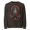 Mahavatar Keanu Blessing Sweatshirt charcoal front