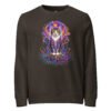Prismatic Awakening Sweatshirt charcoal front