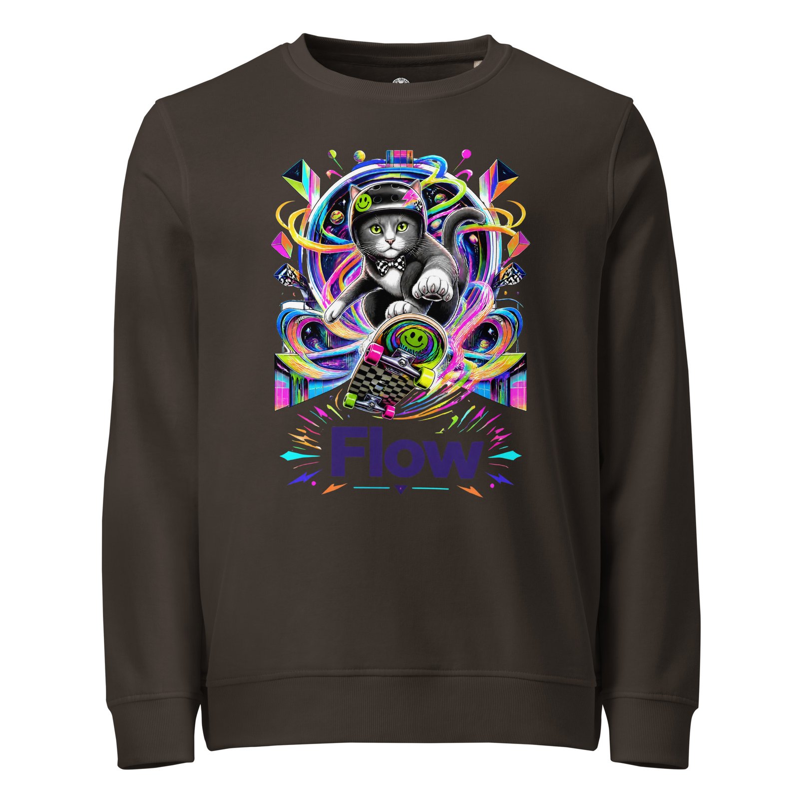 Flow State Sweatshirt charcoal front