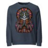 Mahavatar Keanu Blessing Sweatshirt french navy front