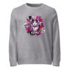 Neon Heartbreak Sweatshirt grey front