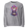 Prismatic Awakening Sweatshirt grey front