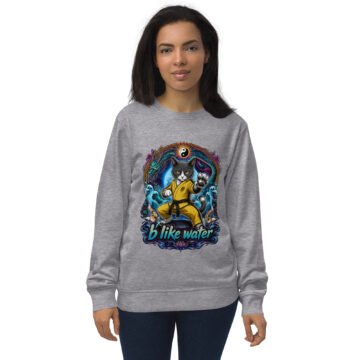 B Like Water Sweatshirt grey front