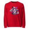 Neon Heartbreak Sweatshirt red front