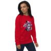 Neon Heartbreak Sweatshirt red right front
