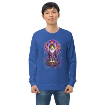 Prismatic Awakening Sweatshirt blue front